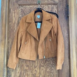 NWT JCREW Suede Jacket (size XS)